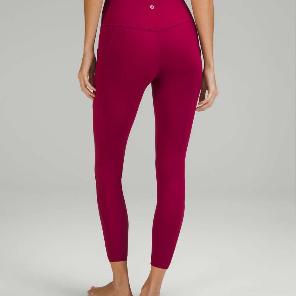 Lululemon Athletica Red Leggings